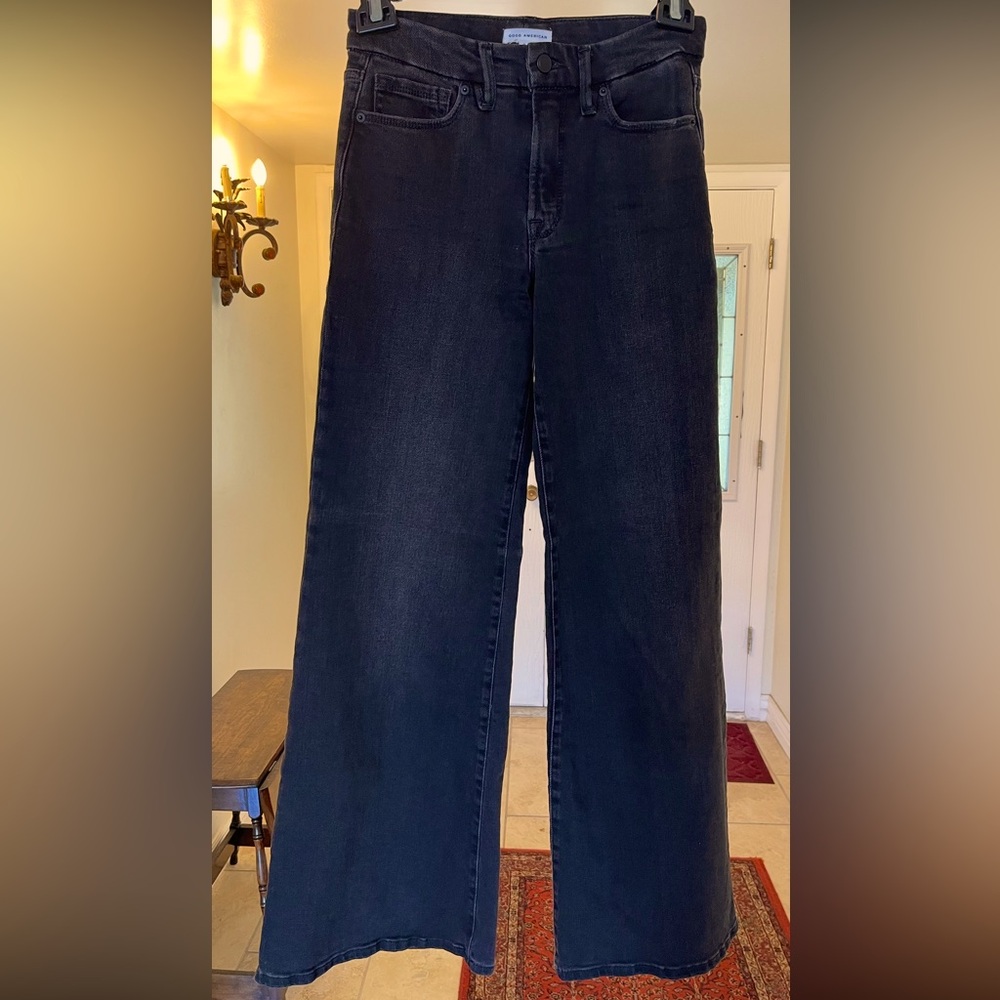 GOOD AMERICAN NWOTs Unworn Black Jeans Sz 2 / 26